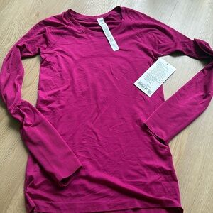 NEW lululemon swiftly tech long sleeve 6